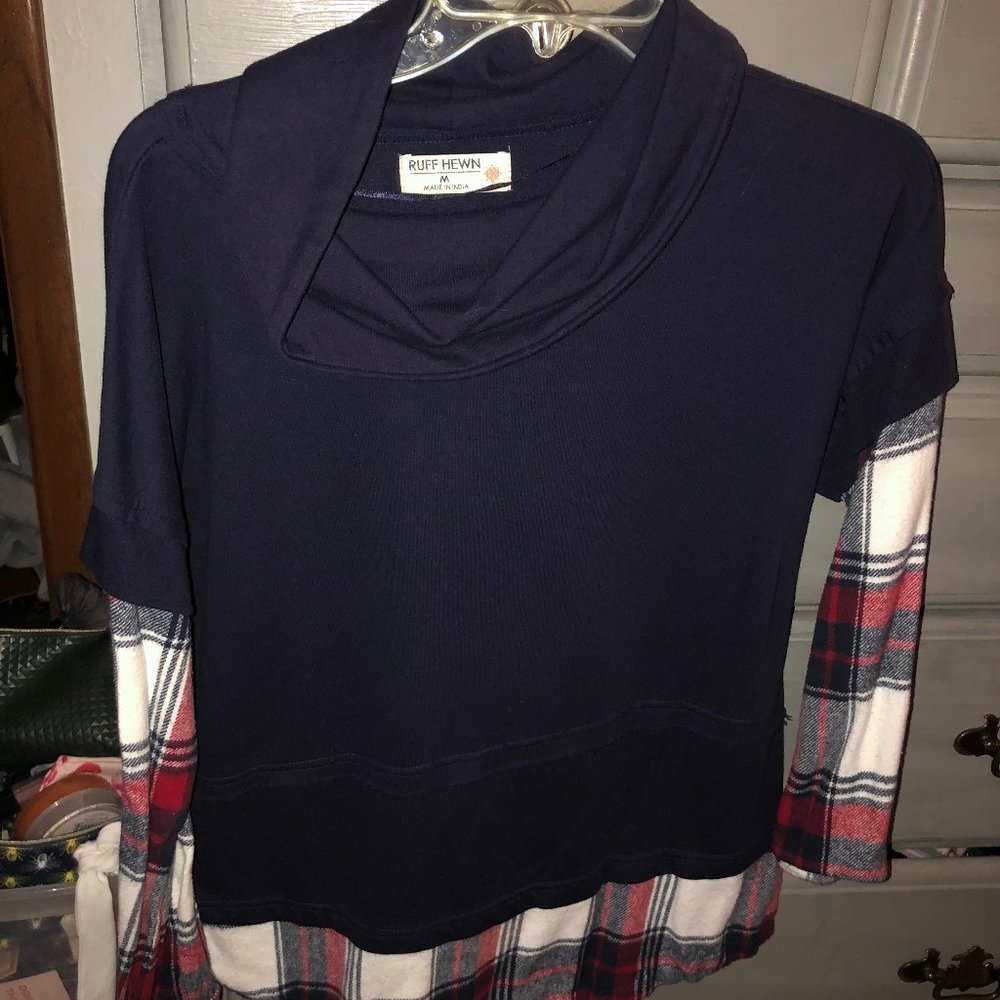 Ruff Hewn Cowl Neck Sweater